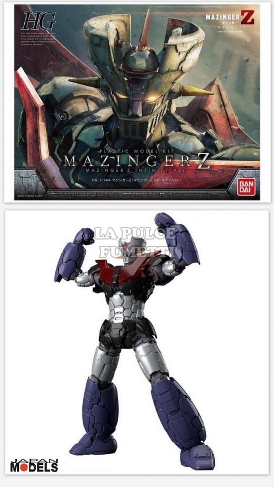 MAZINGER Z INFINITY VERSION PLASTIC MODEL KIT HG